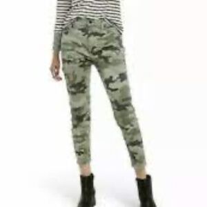 New Nili Lotan for Target Camouflage Pants Womens Size 4 Jeans